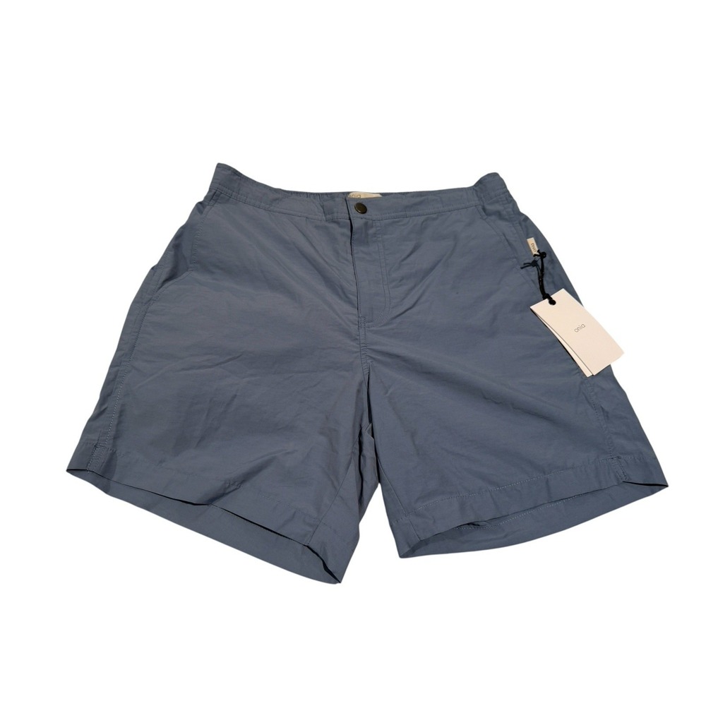 Onia Calder 6E Swim Trunk Mens Size Medium Solid ZR2 Stonewash Blue MSB03-33 NWT